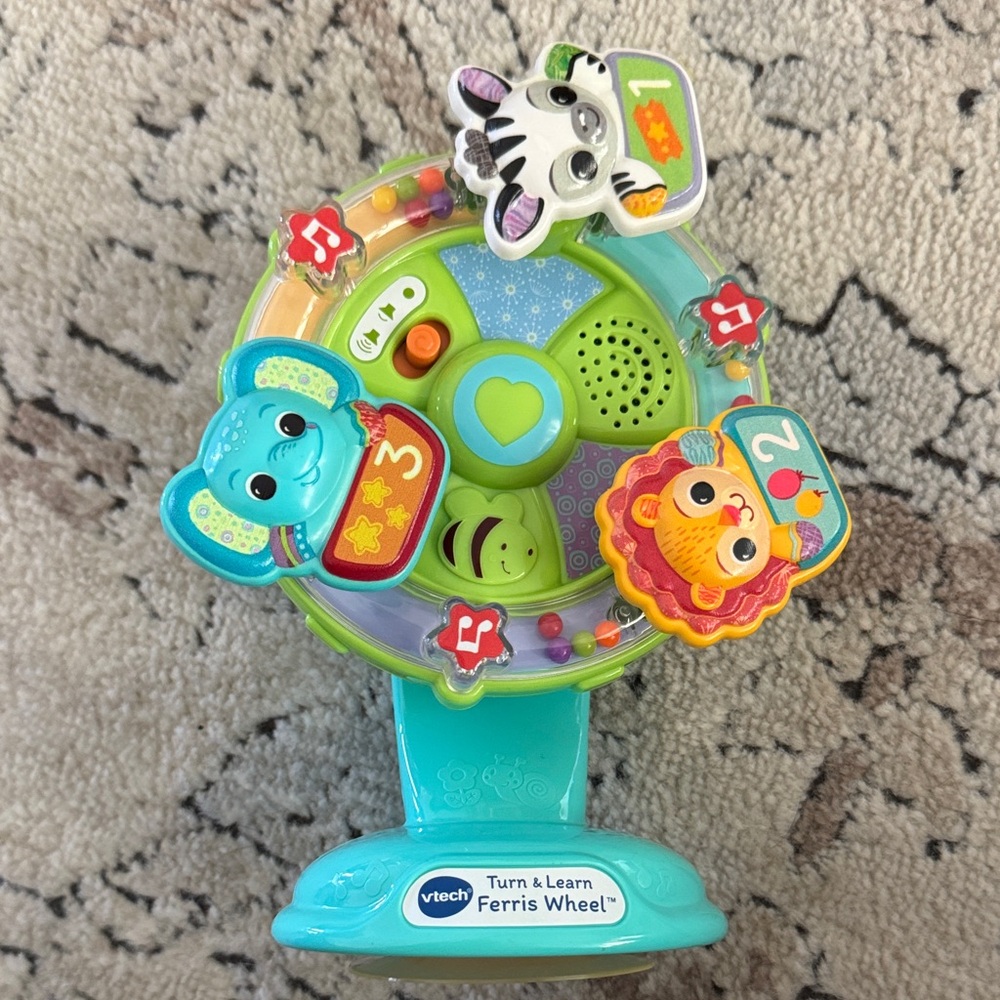 VTech Turn & Learn Ferris Wheel - Blue, Green, Orange